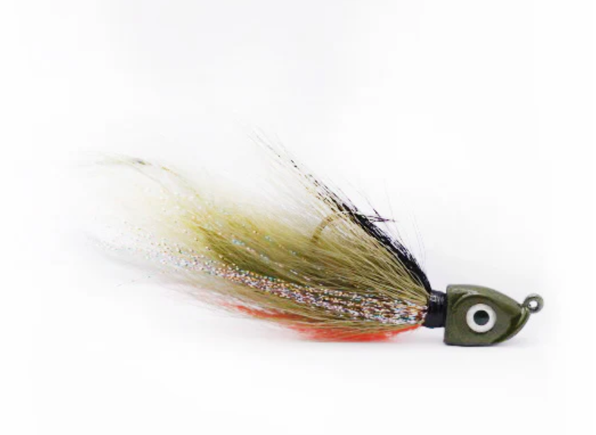 Outkast Tackle Chicken Nugget Hair Jig 1/2 oz / Perch